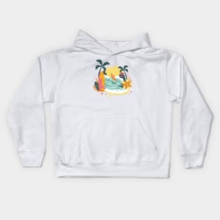 Surfing Kids Hoodie